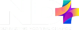 ND+ Whiteout logo